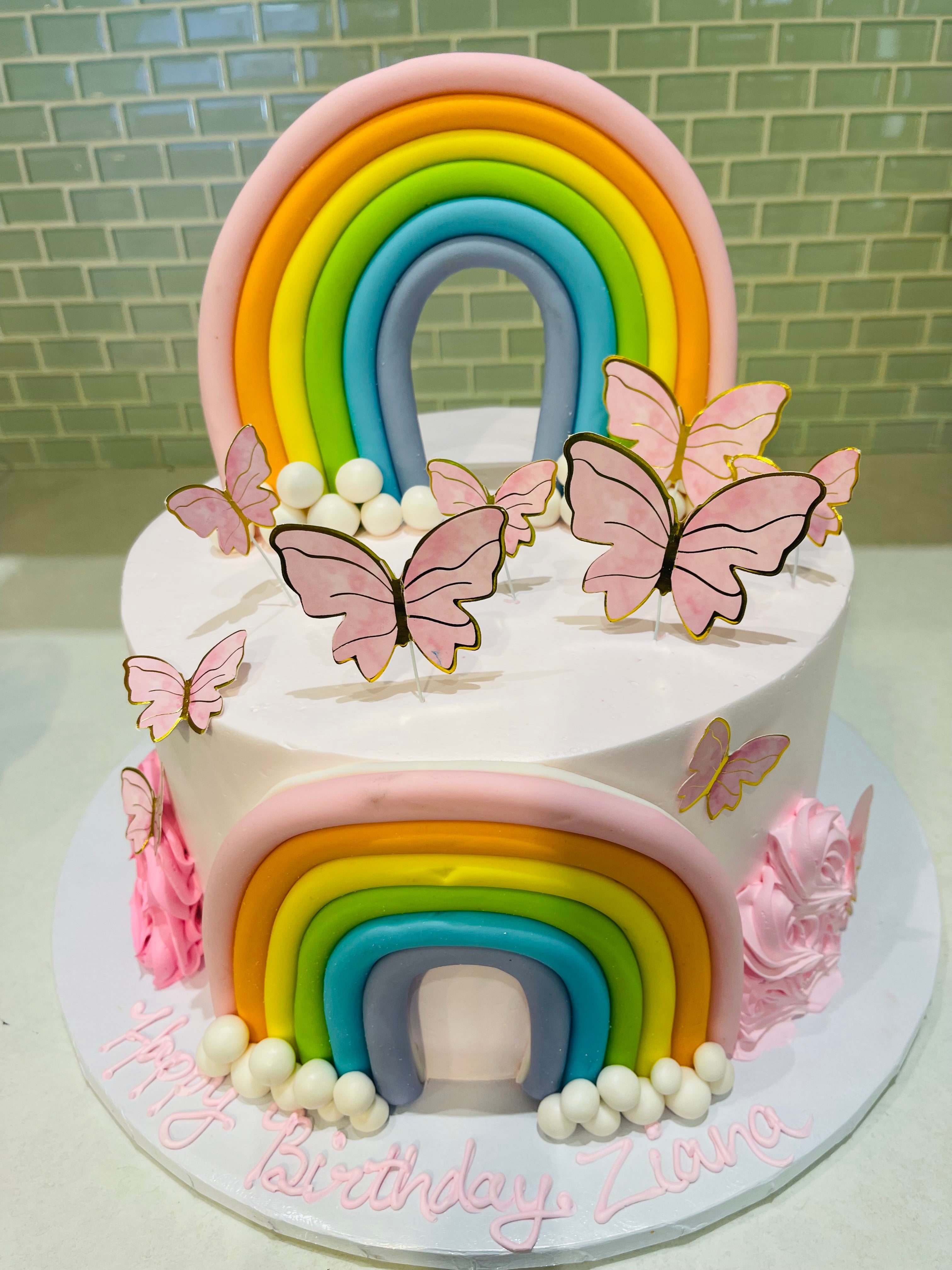 Purple Rainbow Cake – Crave by Leena