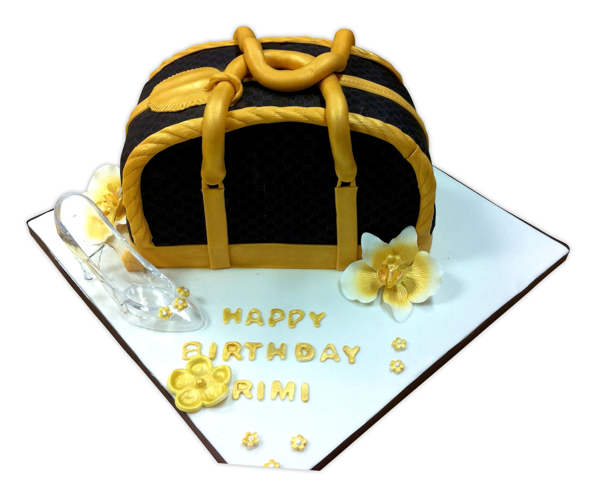 Gucci Handbag Cake - Marilia's Cakes and Deco
