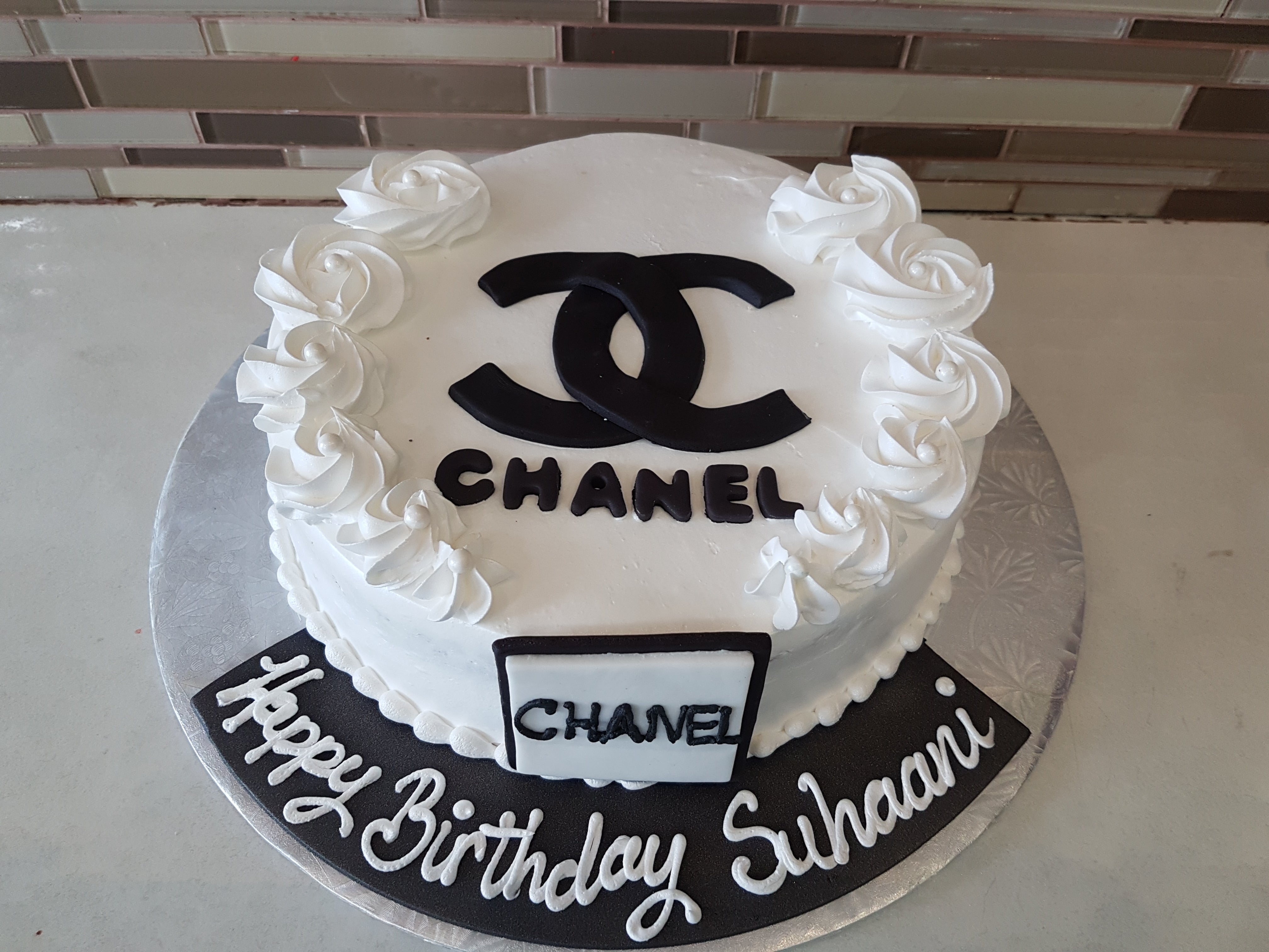 Chanel Birthday Cake - Rashmi's Bakery