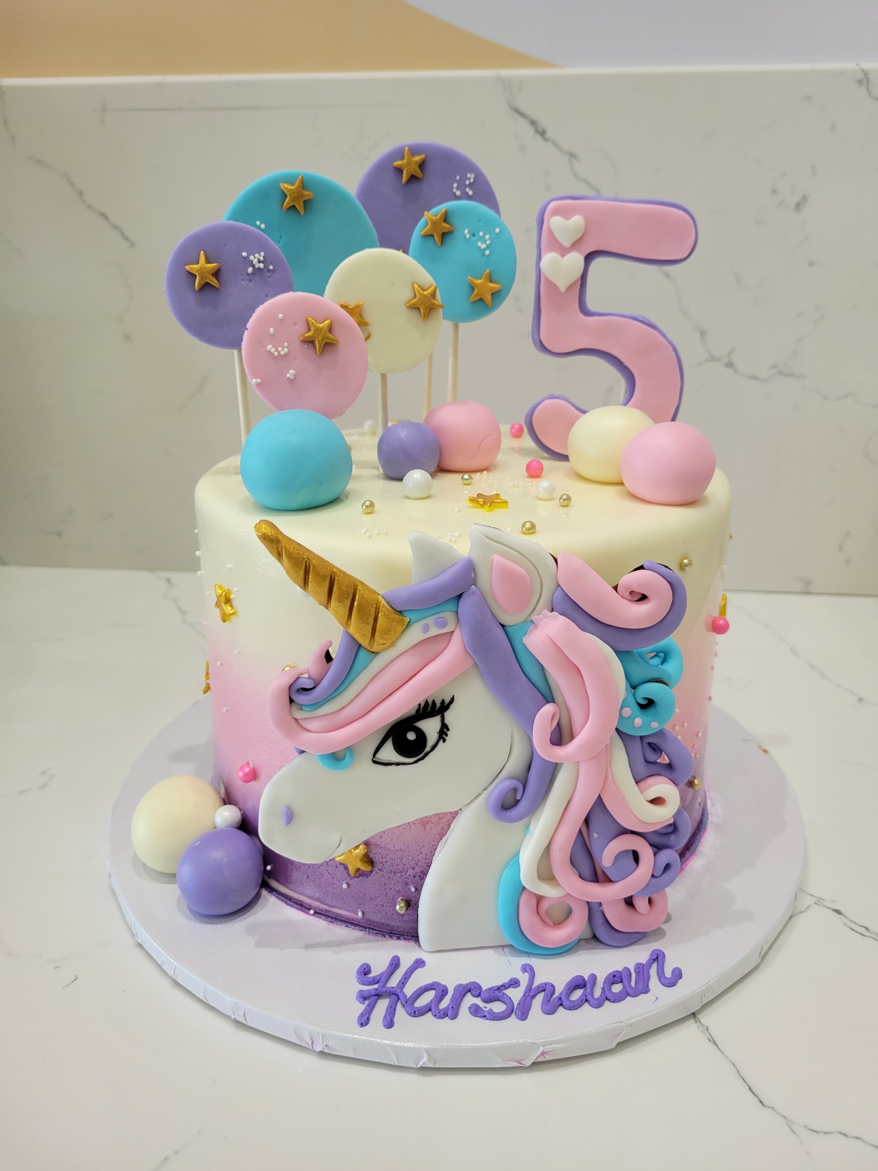 Unicorn Fondant Cake | Buy Cakes Online