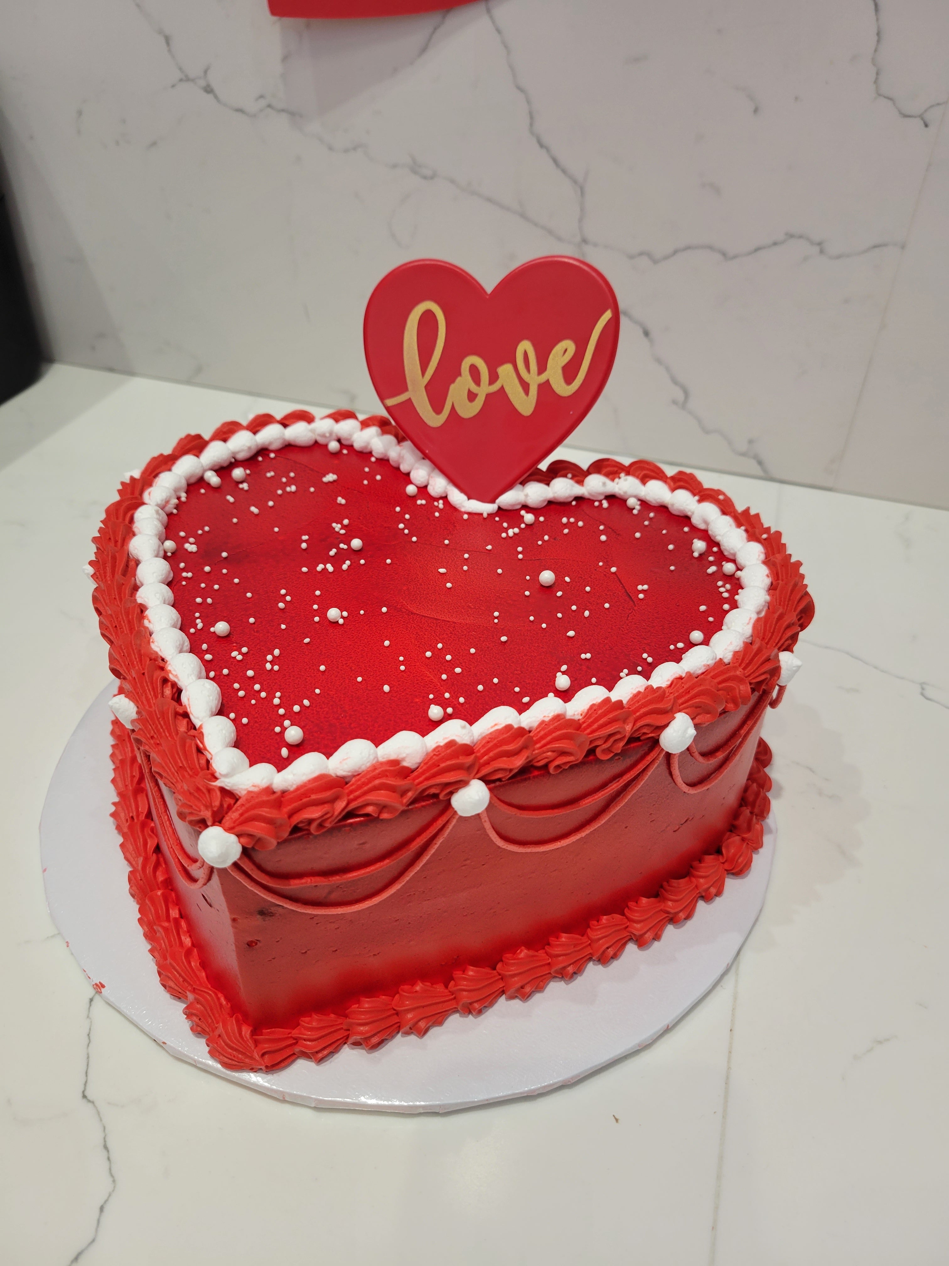 Valentines Cake - Buy Online, Free UK Delivery — New Cakes