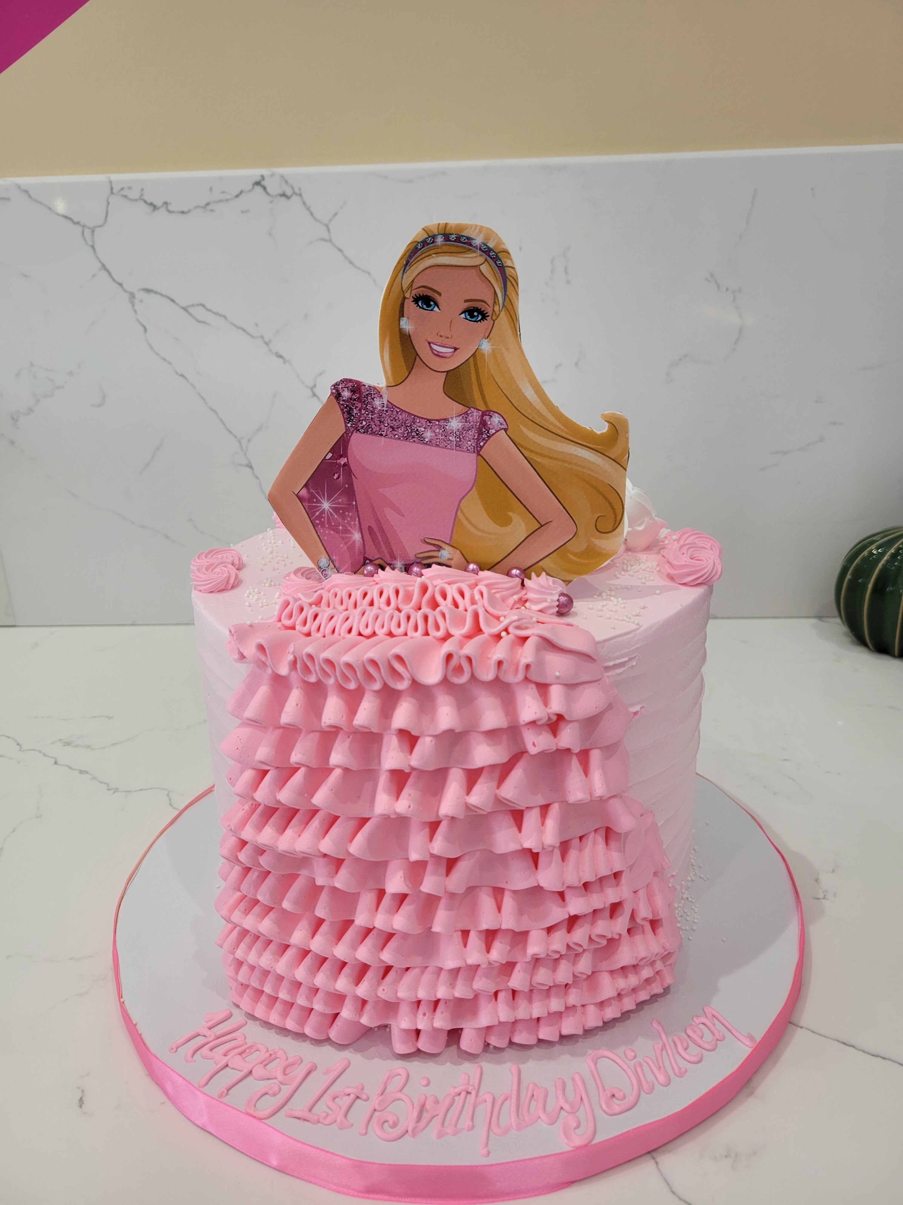 Pink Blush Barbie Cake- MyFlowerTree