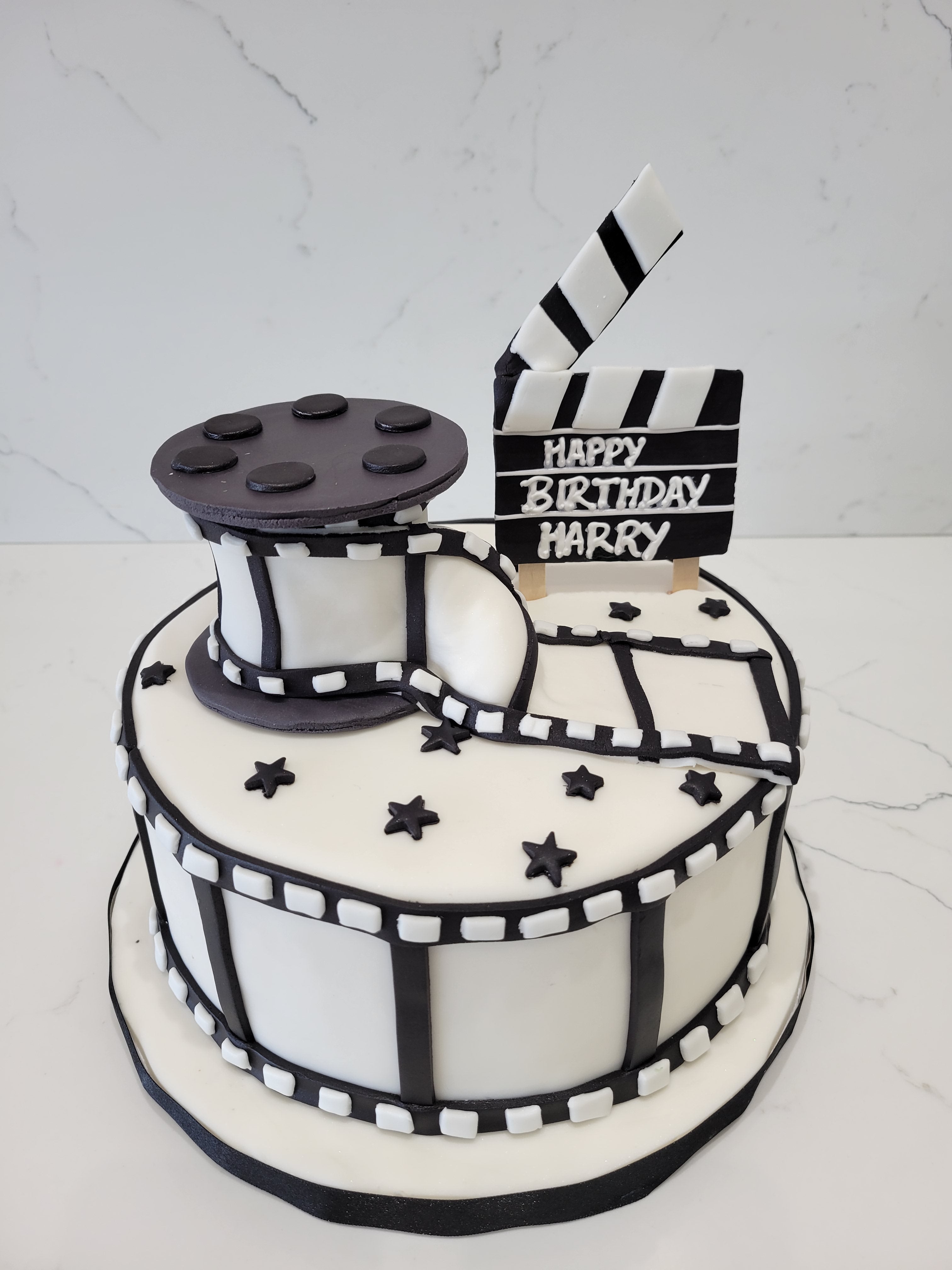 Film Reel Birthday Cake – Beautiful Birthday Cakes