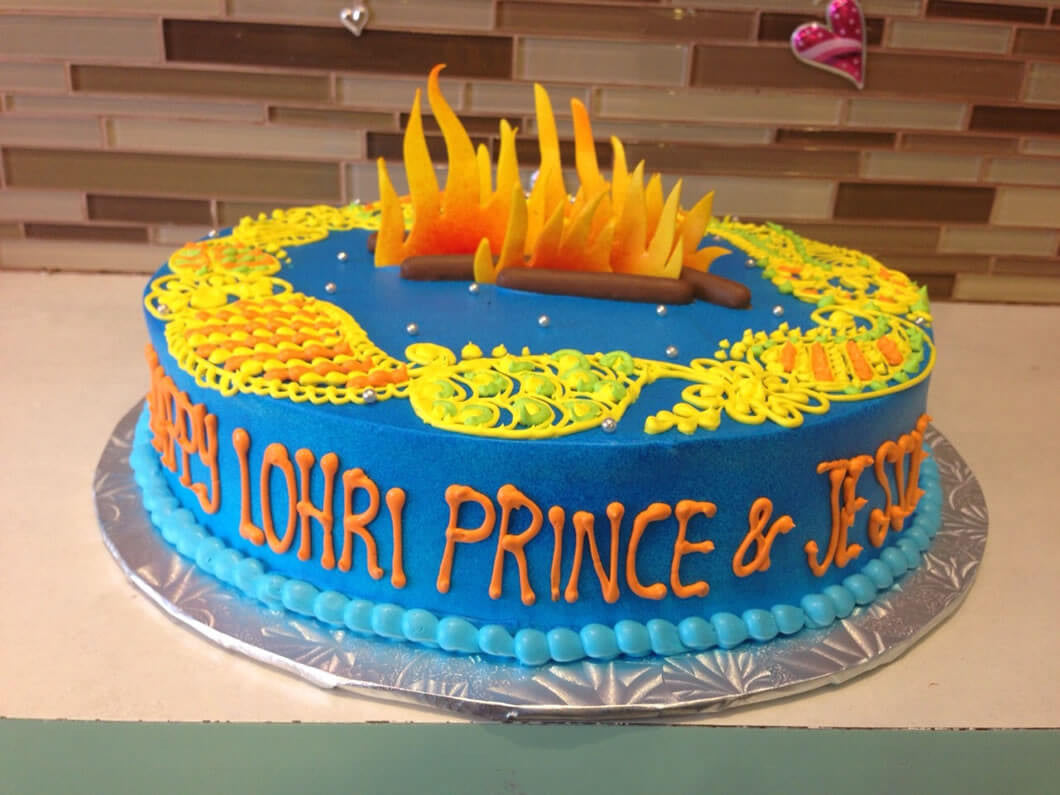 First Lohri Celebration Cake | 10% Discount | YummyCake