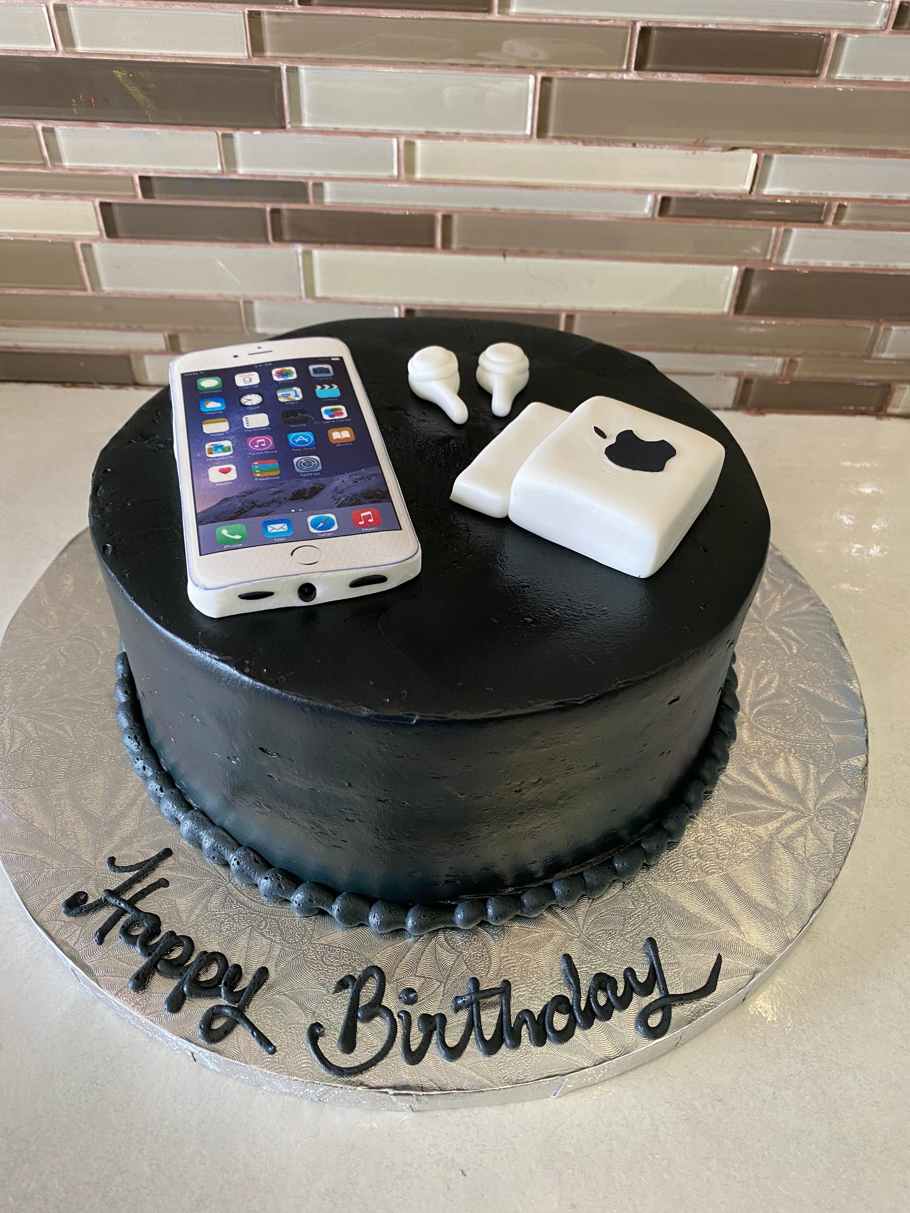MOBILE PHONE CAKE | Occasion Cakes | Abigail Bloom | London