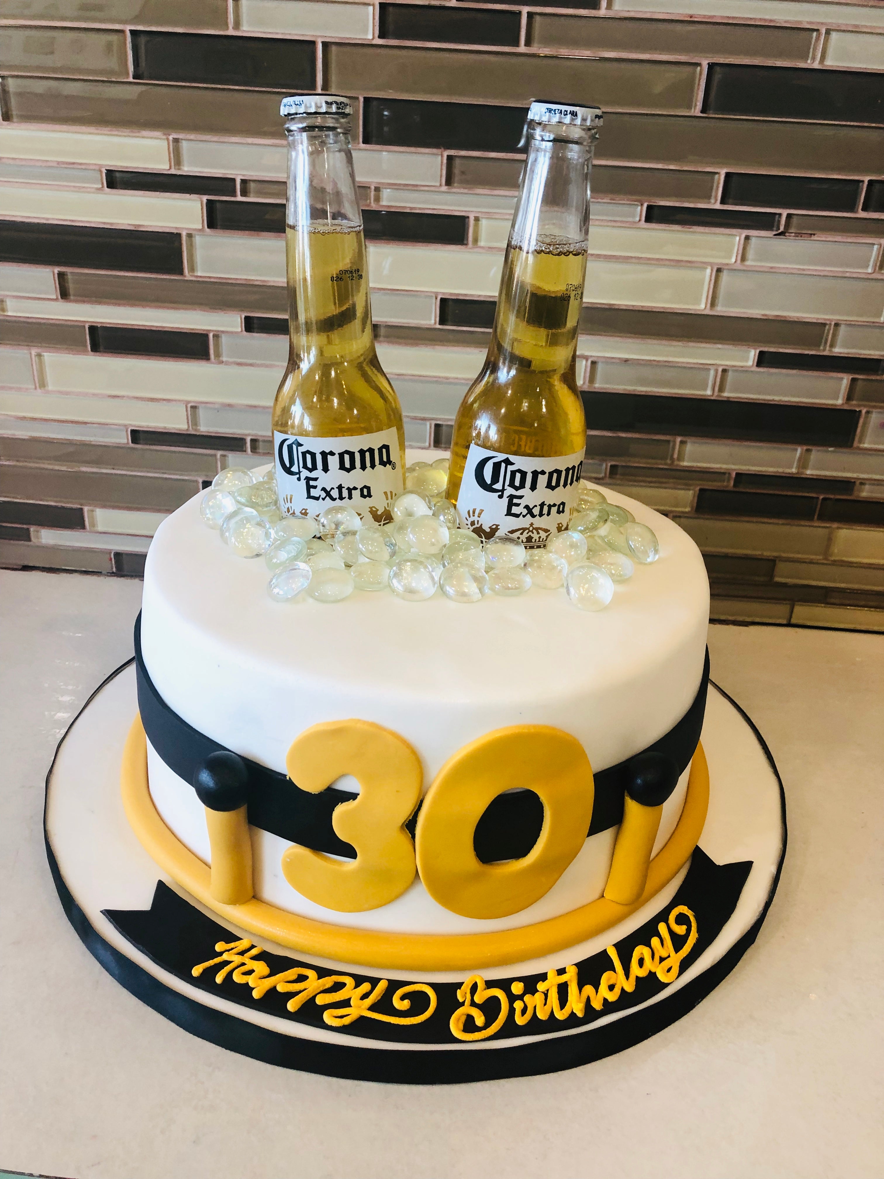 18Th Birthday Beer Can Cake - CakeCentral.com