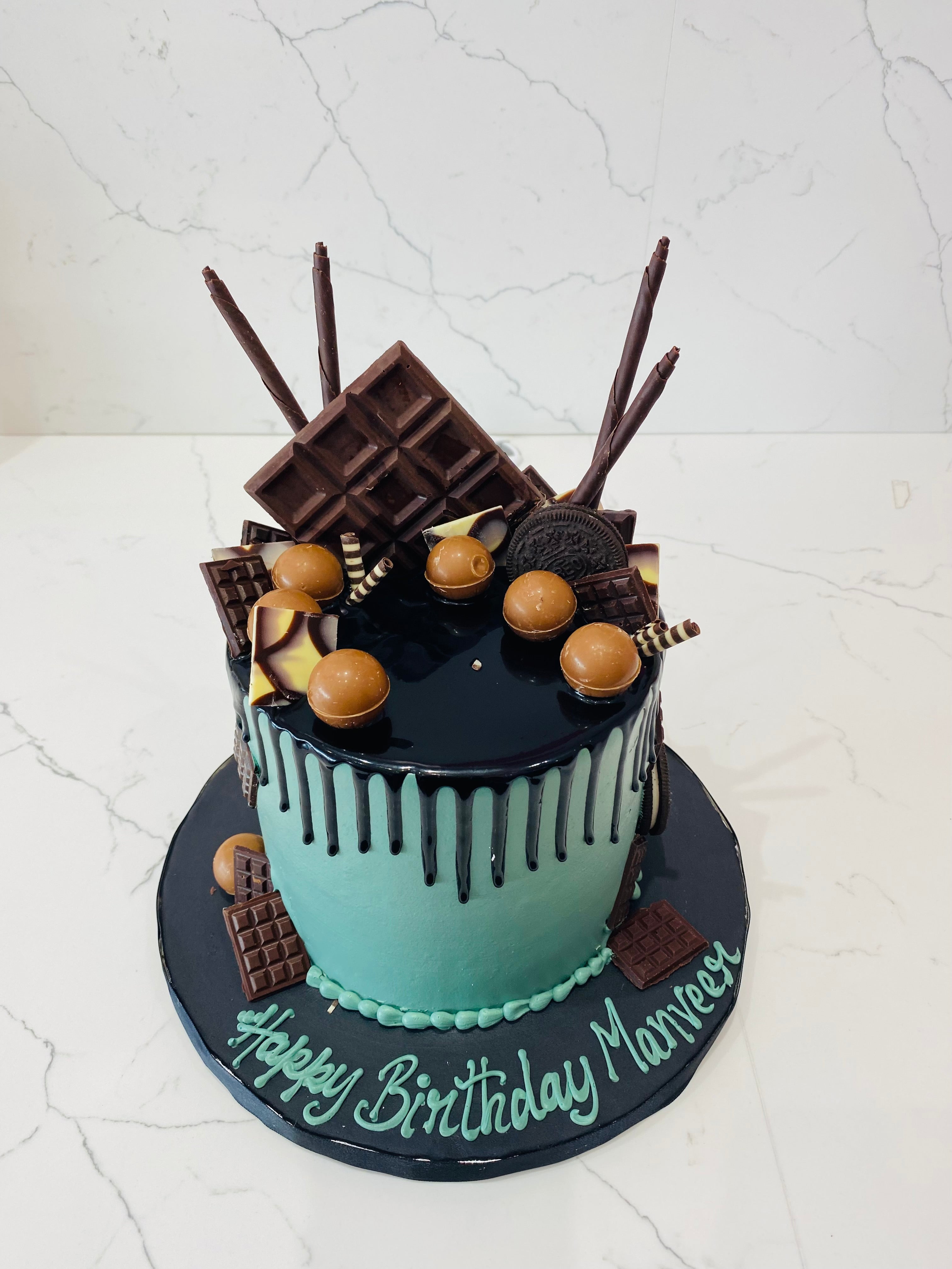 Easy Kids Birthday Cake: Chocolate Cake with Chocolate Buttercream Frosting  - Nutritious Eats
