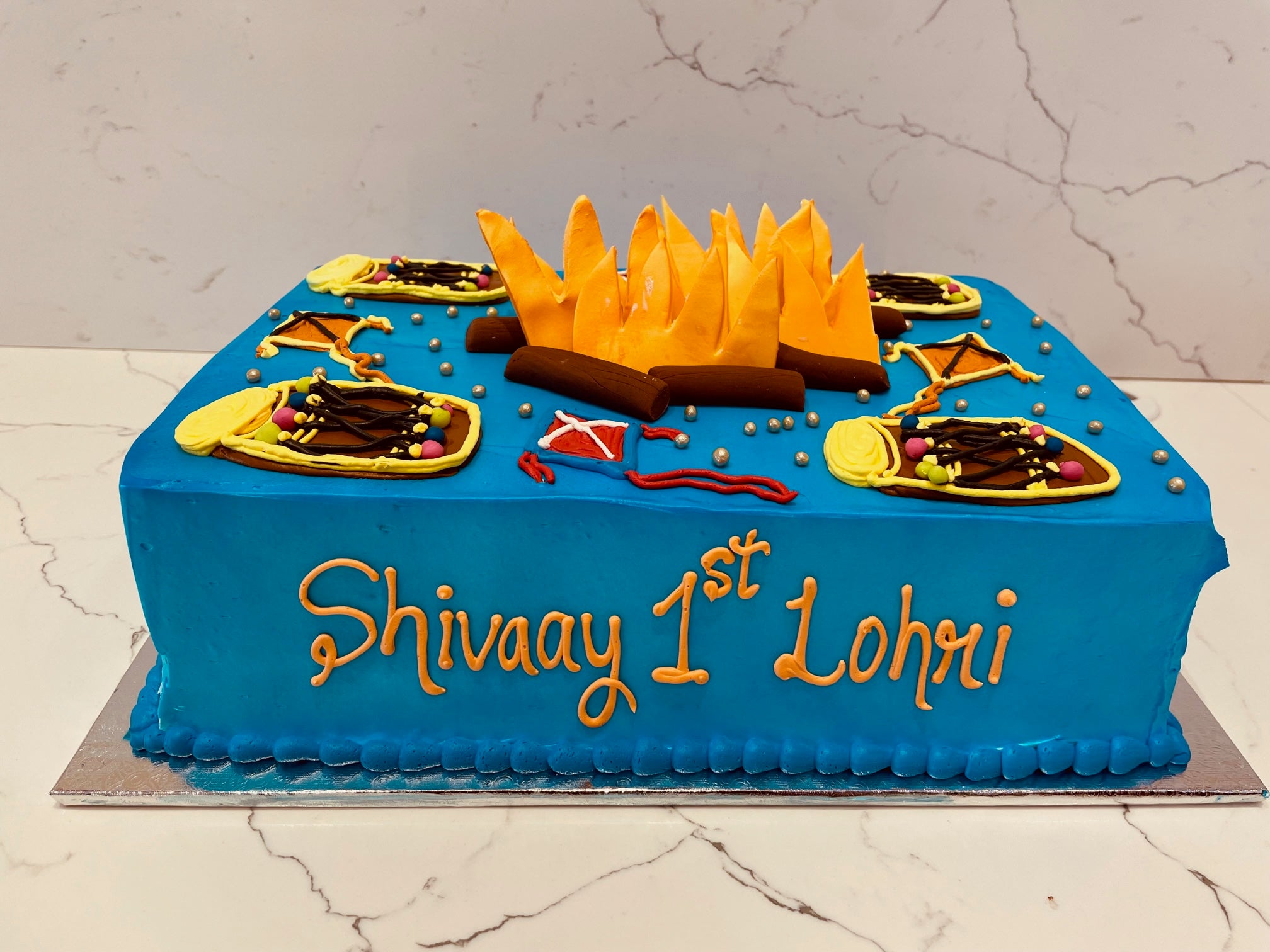 Prince Lohri Birthday Cake - Rashmi's Bakery