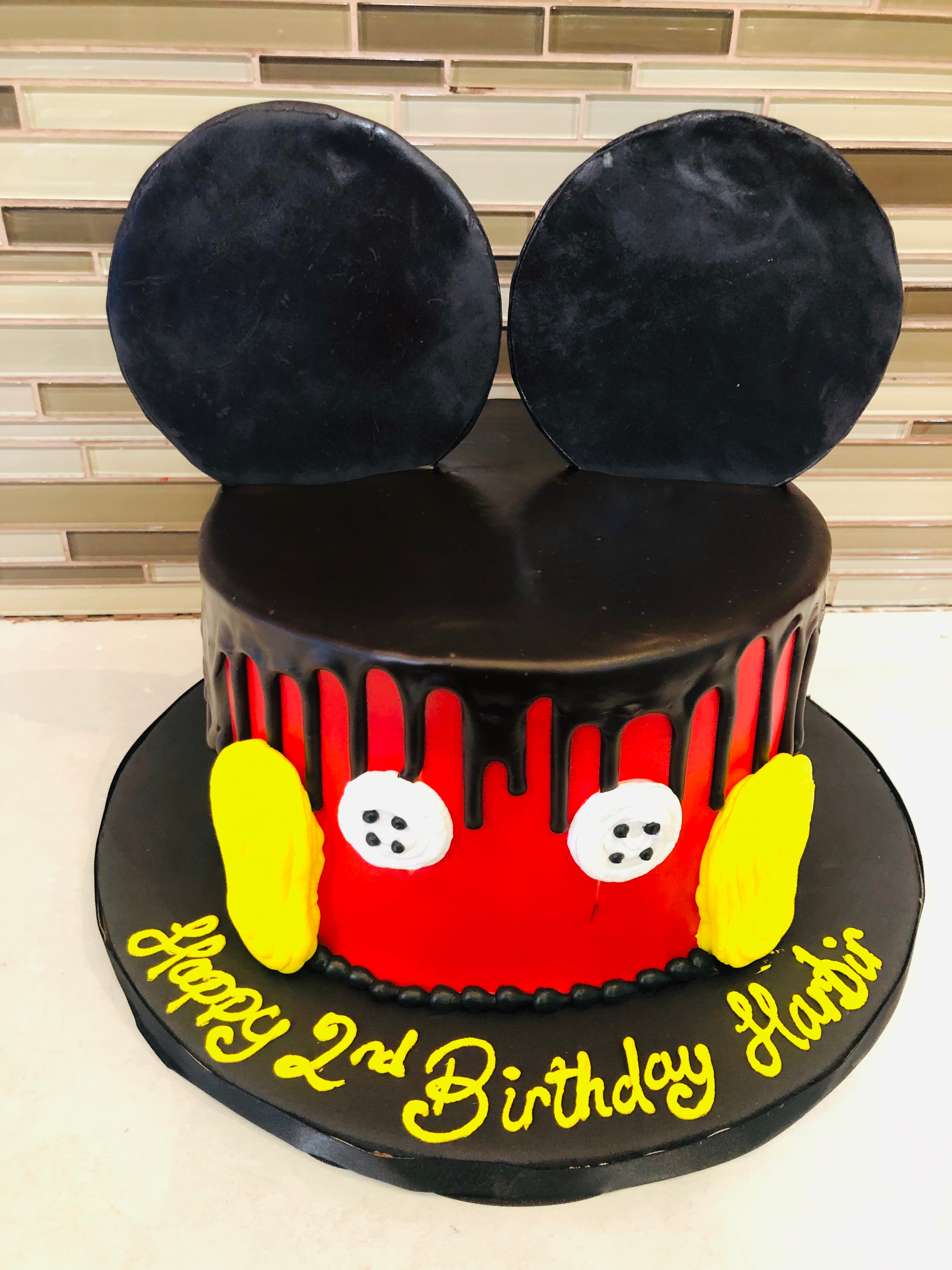 21+ Birthday Cake Mickey And Minnie