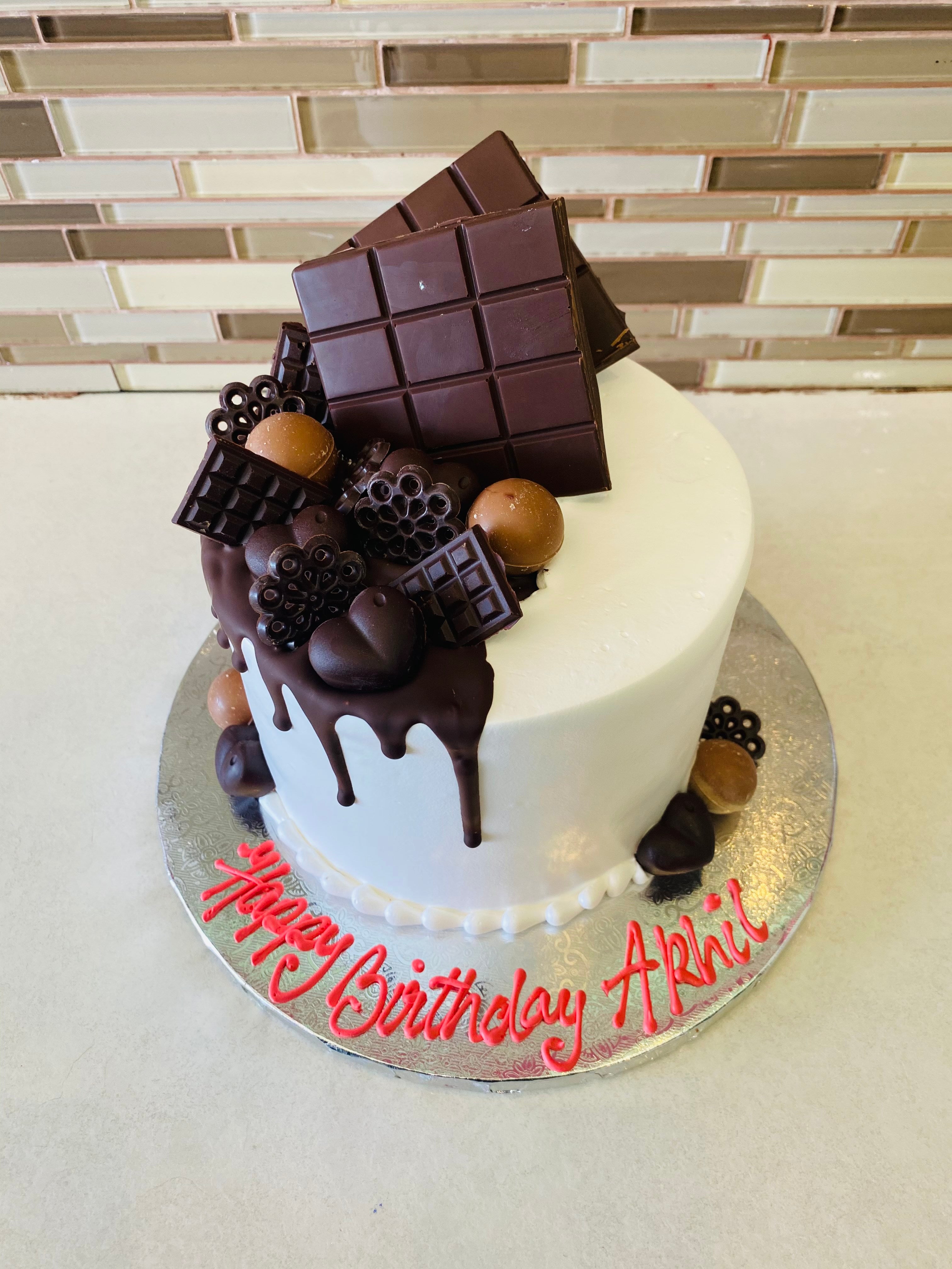 Online Deep Ocean Chocolate Cake For Baby Boy Gift Delivery in UAE - FNP